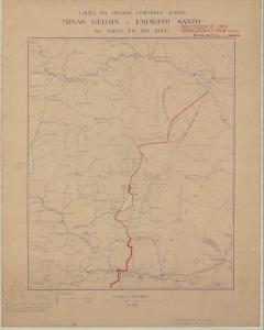 MAPA DA REGIO LIMTROFE DOS ESTADOS..